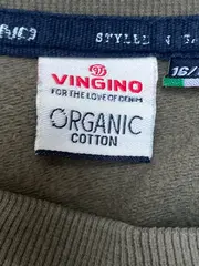 Vorschaubild 5 von Kinder Pullover Sweatshirt Gr. 176 Oliv Casual Langarm