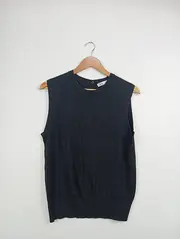 Vorschaubild 2 von Damen Anzugweste Basic Schwarz Gr. 36/S