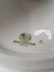 Vorschaubild 5 von Kerzenhalter Weiß Porzellan Elegant Florales Muster 8cm