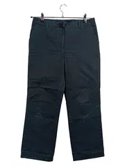 Vorschaubild 1 von Stoffhose Damen Gr. 6 Chino Grün Baumwolle Casual