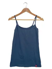 Vorschaubild 1 von EDC Damen Unterhemd Basic Blau Größe M
