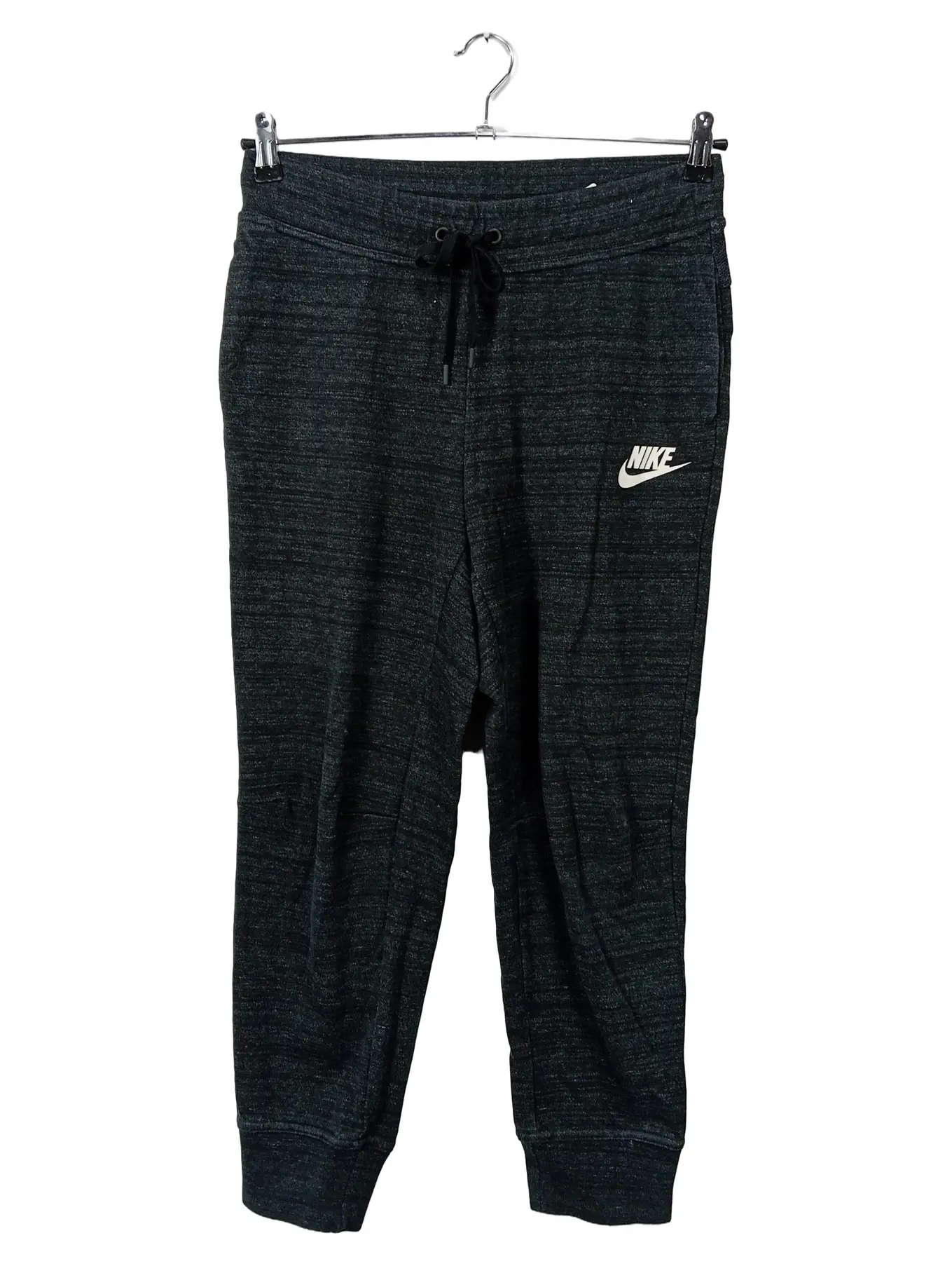 NIKE Damen Jogginghose Gr. 38/M Grau Sportlich Freizeithose