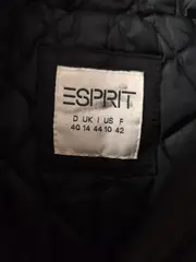 Vorschaubild 5 von Damen Parka Jacke Gr. 40 Schwarz Casual Outdoor Kapuze Reißverschluss