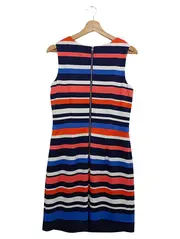 Vorschaubild 2 von Businesskleid Damen 38/M Gestreift Mehrfarbig Ärmellos Elegant