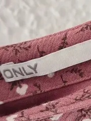 Vorschaubild 4 von Sommerkleid Damen Gr. 34/XS Rosa Feminin Blumenmuster Viskose