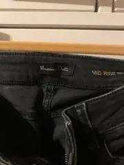 Vorschaubild 3 von Damen Jeans Slim Fit Mid Rise Gr. 34 Grau Denim