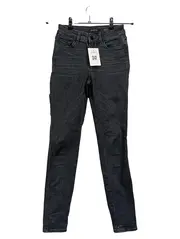 Vorschaubild 1 von Damen Jeans Slim Fit Mid Rise Gr. 34 Grau Denim