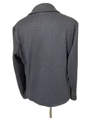 Vorschaubild 2 von Damen Blazer Business Kariert Blau Gr. 42/XL