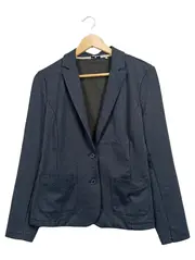 Vorschaubild 1 von Damen Blazer Business Kariert Blau Gr. 42/XL