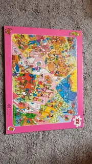 Vorschaubild 2 von Rahmenpuzzle 33 Teile Kinder Wimmelbild Haus Szenen Kinderpuzzle