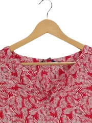 Vorschaubild 6 von Damen Top Shirt Gr. 40 L Mehrfarbig Blattmuster Casual Viskose