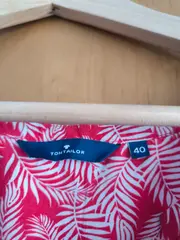 Vorschaubild 7 von Damen Top Shirt Gr. 40 L Mehrfarbig Blattmuster Casual Viskose