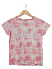 Vorschaubild 2 von Mädchen T-Shirt Gr. 158/164 Rosa Tie-Dye New York City Girl