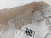 Vorschaubild 4 von Kinder Shorts Weiß Gr. 128 Baumwolle Elastan