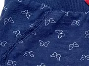 Vorschaubild 2 von Stoffhose Mädchen Gr. 68 Blau Tiermotiv Schleife Baumwolle