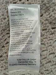 Vorschaubild 5 von Damen Strickjacke L/40 Grau Lochmuster Fransen Baumwolle Polyacryl