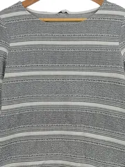 Vorschaubild 3 von Damen Pullover Gestreift Gr. 38/M Casual Mehrfarbig