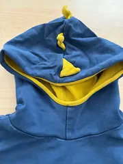 Vorschaubild 6 von Kinder Kapuzenpullover Gr. 110 Mehrfarbig Tiermotiv U-Boote