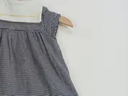 Vorschaubild 4 von Sommerkleid Mädchen Gr. 74 Maritim Gestreift Mehrfarbig Baumwolle