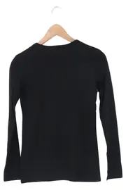 Vorschaubild 2 von Mädchen Langarmshirt Schwarz Gr. 164 Herz Casual