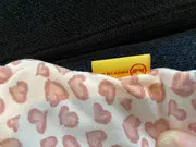 Vorschaubild 5 von Jogginghose Herz Muster Rosa Gr. 110 Baumwolle Casual Mädchen