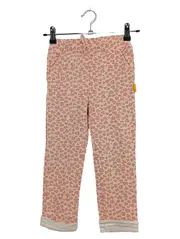 Vorschaubild 1 von Jogginghose Herz Muster Rosa Gr. 110 Baumwolle Casual Mädchen