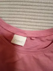 Vorschaubild 2 von T-Shirt Kinder Mädchen Gr. 104 Rosa Basic Kurzarm