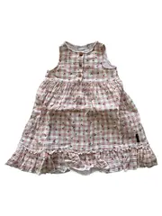 Vorschaubild 1 von Mädchen Sommerkleid Rosa Gr. 92 (2 Jahre) Baumwolle