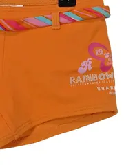 Vorschaubild 2 von Badeshorts Kinder Orange Gr. 116 Sportlich Polyamid Logo