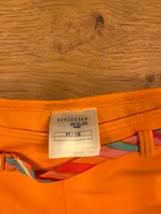 Vorschaubild 3 von Badeshorts Kinder Orange Gr. 116 Sportlich Polyamid Logo