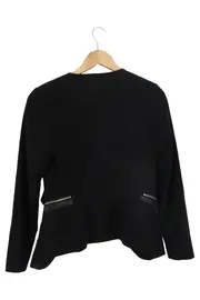 Vorschaubild 2 von Damen Blazer Schwarz Gr. 34/XXS Business Elegant Modisch Jacke