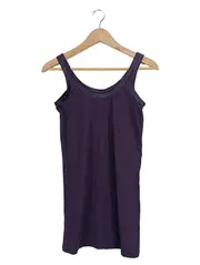 Vorschaubild 1 von Damen Unterhemd Tanktop Basic Lila Gr. S Baumwolle
