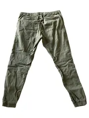 Vorschaubild 2 von Herren Jogginghose Gr. 26x34 Oliv Casual Freizeithose