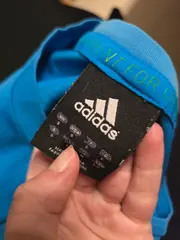 Vorschaubild 2 von T-Shirt Herren Gr. S Türkis Sportshirt Logo-Print Kurzarm