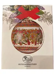 Vorschaubild 1 von Weihnachtskugel Crystal Ball 1996 Sweden Kristall OVP