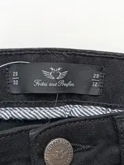 Vorschaubild 3 von Damen Jeans Slim Fit W28/36 Schwarz Modern Röhrenjeans