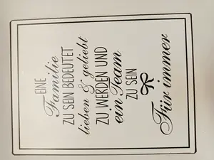 LA FINESSE Blechschild