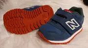 Vorschaubild 3 von Sneaker low Kinder blau Gr. 20 Klettverschluss Wildleder