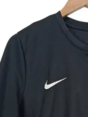 Vorschaubild 2 von Herren Sport Shirt Gr. 50/L Schwarz Polyester Kurzarm