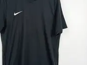 Vorschaubild 5 von Herren Sport Shirt Gr. 50/L Schwarz Polyester Kurzarm