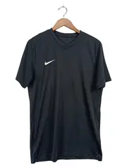 Vorschaubild 1 von Herren Sport Shirt Gr. 50/L Schwarz Polyester Kurzarm