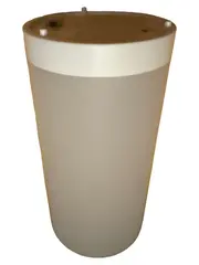 Vorschaubild 1 von Tischleuchte Kunststoff Weiß Batteriebetrieben Zylindrisch 14.5cm
