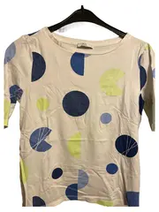 Vorschaubild 1 von edc Damen T-Shirt Muster Gr. 38/M Casual Mehrfarbig Baumwolle