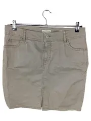 Vorschaubild 1 von Jasy Jeansrock Damen Beige Gr. 42/XL Casual Midirock