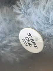 Vorschaubild 4 von Club Teddybär 2004 Edition Blau Mohair Miniatur NEU OVP