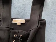 Vorschaubild 3 von Cocktailkleid Damen Gr. 36/S Schwarz Elegant Schnürung