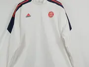 Vorschaubild 2 von FC Bayern München Trainingsjacke Herren 3XL Weiß Windbreaker