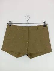 Vorschaubild 1 von Damen Shorts Gr. 38 M Braun Nieten Casual Modern