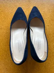 Vorschaubild 3 von Pumps Damen Blau Wildleder Elegant Gr. 38 Business Schuhe