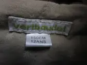 Vorschaubild 4 von Mädchen Leichte Jacke Kapuze Braun Gr. 150 Baumwolle Casual